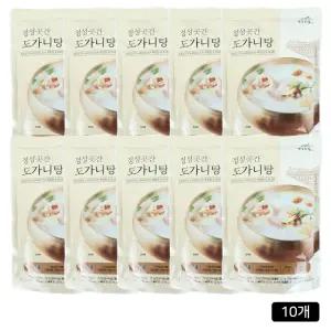 [쇼핑엔티] 정성곳간 강순의 도가니탕 800g × 10팩