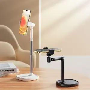 모션뷰 X66F 탁상용 스마트폰 거치대 항공샷 촬영 방송 핸드폰 스탠드