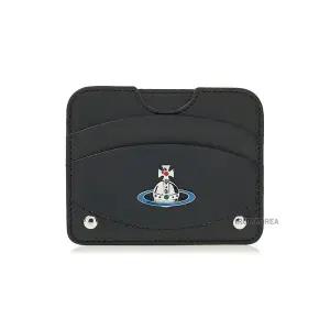 [비비안웨스트우드](김해점)[비비안 웨스트우드] FW25 여성 하프 문 카드지갑 54030002U L001L N403