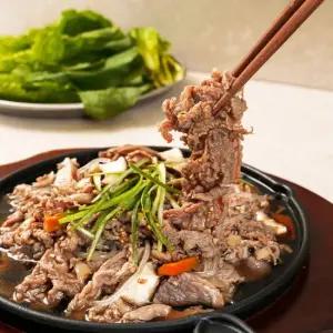 [밀밀밀] 오첩반상 한우 소불고기 430g x 4팩, 서울식 소불고기