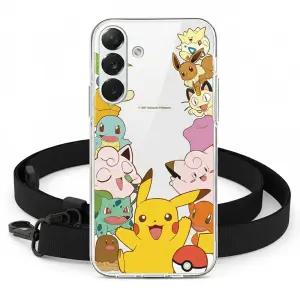 갤럭시 A17 포켓몬 케이스 목걸이 스트랩 갤럭시 키즈폰 핸드폰줄 ZEM폰 젬폰 포켓피스 폼폰푸린폰