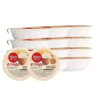 햇반 210g 36개입 백미 아침 즉석 밥 간편식 햇밥