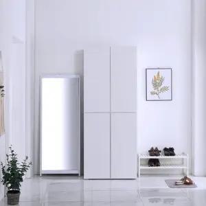 리버퍼니쳐 비스포크 원터치오픈4도어 현관 키큰광폭신발장 800