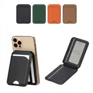 미니웍스 2in1 맥세이프 폴더블 월렛 가죽 카드지갑 거치대 아이폰 케이스 호환