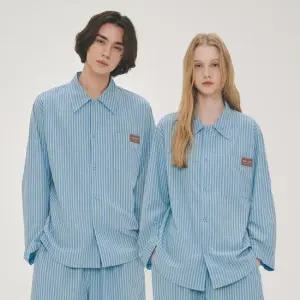 남녀공용 G113 제너비브 긴소매 파자마 세트