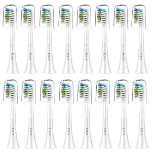 (16개입) 바른이케어 전동칫솔 필립스 전동칫솔모 호환용 HX6064-P 다이아몬드