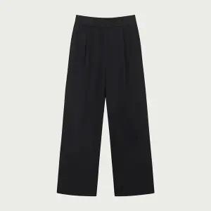 [행텐] 공용 더블페이스 원턱 와이드 핏 팬츠_100(10560-038-201-07)