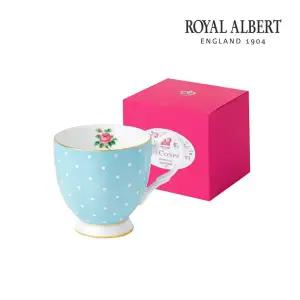[로얄알버트](신세계 사우스시티)뉴황실장미 폴카블루 FTD 머그 1P
