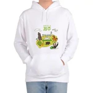 국내여행 독도 제주도 해운대 그림 후드티 남자 아동 가족