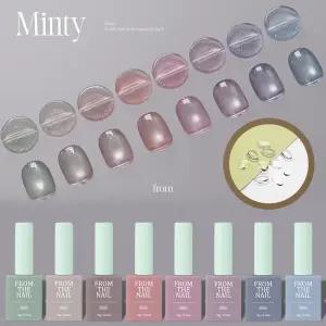 프롬더네일 민티 8종 자석젤 글리터젤 마그넷 컬러젤세트