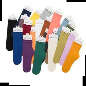 스타킹덧신 얇은 골지 롤링 발목스타킹 빈티지컬러 패션양말