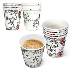 국산 펄프 종이컵 일회용 190ml 500개입 커피 무형광 사무실 자판기 고급 테이크아웃