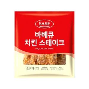 사세 바베큐 치킨 스테이크 1.4kg 냉동
