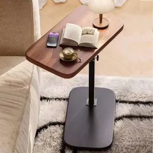 높이 각도 조절 우드 사이드 테이블폴딩 깔끔한 실용적인 간이 인테리어 1인용 원룸 쇼파 조립식 미니