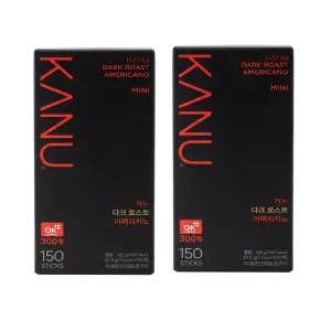 카누 다크로스트 아메리카노 원두커피믹스 150T 2개