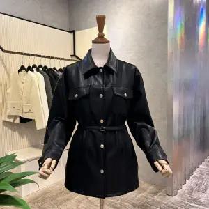 [대구백화점] [ab.f.z]벨티드 페이크 레더 포켓 자켓(AOA5HL072)