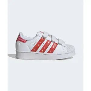 아디다스 ADIDAS KIDS 아디다스 X 디즈니 엘리스 슈퍼스타 LED 라이트 컴포트 클로저 키즈 - 화이트 KK1295