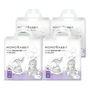모모래빗 에코드라이 통기성우수 흡수력강화 팬티형 기저귀 남여공용 특대형(XL) 88매