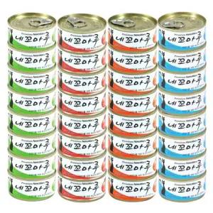 (총2kg)네꼬마루 참치캔 85g X 24개 고양이캔(게살/연어/치어/닭고기)