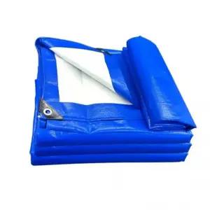 고퀄리티 양면 투컬러 타포린 방수포 천막 블루3mX4m/차량/덮개/방수/매트/포장마차/비닐/시트/갑바/천막