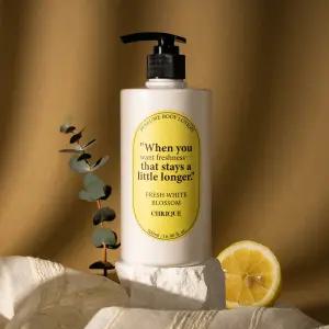 크리크 상큼한 레몬 시트러스 향! 프레쉬 화이트 블로썸 퍼퓸 바디로션 500ml