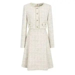 [롯데백화점]제이제이지고트 트위드 재킷 플레어 원피스 GPBM0OP911