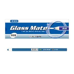 지구화학 글라스메이트 색연필 파랑 X 12개입 1타 (채점용/유리용)