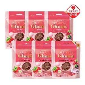 [신세계라이브쇼핑]가나 프리미엄 쿠키 베리 67g x 6개