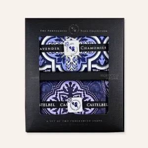 카스텔벨 포르투갈 타일 솝 세트 200g 2종세트 라벤더카모마일 루바브블랙커런트