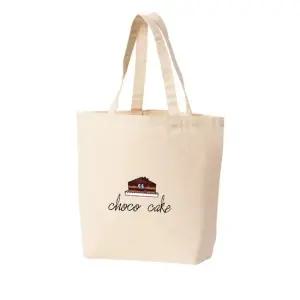 에코백 토트백 카페 초코케이크 디저트 그림 다양한 사이즈