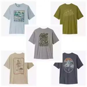 파타고니아 [파타고니아코리아] 멘즈 캐필린 쿨 데일리 그래픽 셔츠 - 랜즈 45385Q5