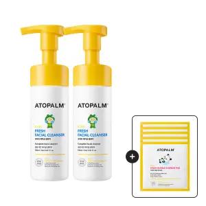 (정품) 아토팜 키즈 프레쉬 페이셜 클렌저 150ml 증정 버블 샤워패드 5개입