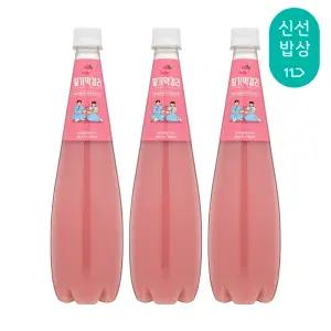 [품질보장] 청산녹수 딸기막걸리 6도 750mlx3