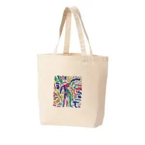 에코백 다양한 사이즈 사람형상 에너지형상 미술 프린트에코백