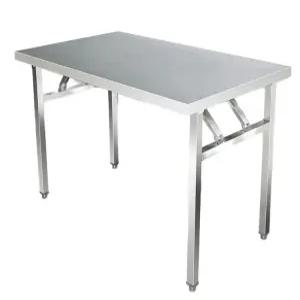 스텐 테이블 가게 행사장 매장 식탁 탁자 야외용 두꺼운 야외 바베큐 철제