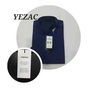 [예작]구김없는 링클프리 스판셔츠 슬림핏 카라소매배색 스냅단추(똑딱이 ) YJ3FBS155NY