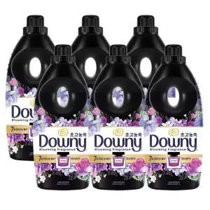 다우니 7일간 피어나는 향수 컬렉션 미스티크 초고농축 섬유유연제 1L 6개