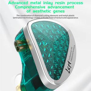 KZ AS16 Pro HIFI 유선 이어폰 8BA 밸런스드 아마추어 유닛 음악  소음 차단 헤드폰 스포츠