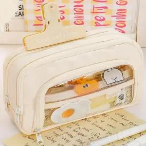 초등학생 대용량 펜케이스 화장품 파우치 수납필통 큰필통 대형 캐릭터 귀여운 완구 여아선물 팬시