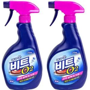 뿌리는비트 얼룩제거제 와이셔츠세탁 비트O2 500ml 2개 .