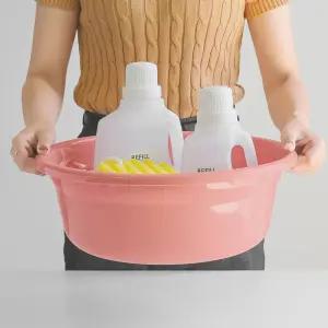 주방대야 원형 겉절이 설거지통 다용도볼 쌀 세척 세수 족욕 플라스틱 좌욕 욕실 다라이