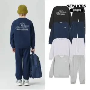 [롯데백화점]네파 26 S/S 에센셜 맨투맨 트레이닝세트 KMC5952 [정상가89,000원]