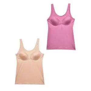 (보엠)심플 디자인 노와이어 몰드 브라런닝