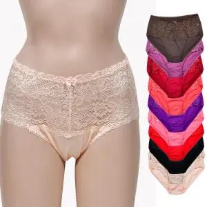 (창민)빅사이즈 복부 맥시 레이스 부인용 팬티