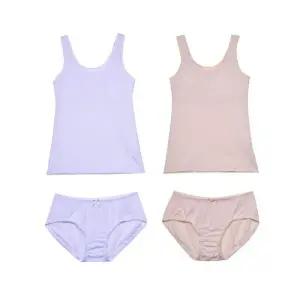 입고 벗기 편한 주니어 브라런닝 팬티 세트 0425sy