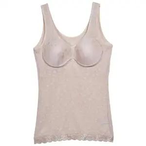 (쏘로사떼)도트 로즈 패턴 인견 몰드 브라런닝