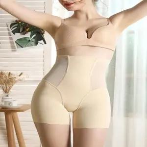 G125340_물결컷팅 메쉬망사 보정 팬티속바지