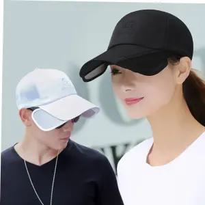 남성 햇빛 차단 URK-322 확장 여성 볼캡 남자여름모자 메시