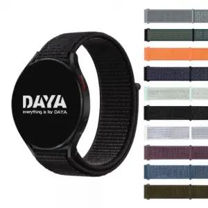 DAYA 갤럭시워치 5 4 3 스트랩 20mm 스포츠루프 밴드 스트랩