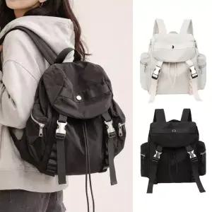 마루니 14L 대용량 여행용 더블 숄더 플랩 백팩 가방